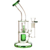 11" Rig w/ Showerhead + Hammer Perc, by Diamond Glass (free banger included) - BKRY Inc.
