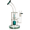 11" Rig w/ Showerhead + Hammer Perc, by Diamond Glass (free banger included) - BKRY Inc.