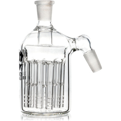 11 Arm Tree Perc Ash Catcher w/ 14mm Joint, 45˚ Angle, by Diamond Glass - BKRY Inc.