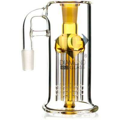 8 Arm Ash Catcher w/ 14mm Joint, 90˚ Angle, by Diamond Glass - BKRY Inc.