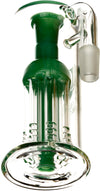 8 Arm Ash Catcher w/ 14mm Joint, 90˚ Angle, by Diamond Glass