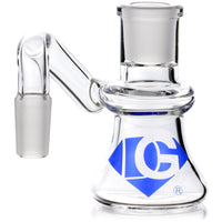 Dry Catcher w/ 14mm Joint, 90˚ Angle, by Diamond Glass
