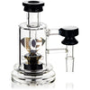 Ash Catcher w/ 14mm Joint, 90˚ Angle, Showerhead Perc, Solid Base, by Diamond Glass - BKRY Inc.