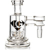 Ash Catcher w/ 14mm Joint, 90˚ Angle, Showerhead Perc, Solid Base, by Diamond Glass - BKRY Inc.