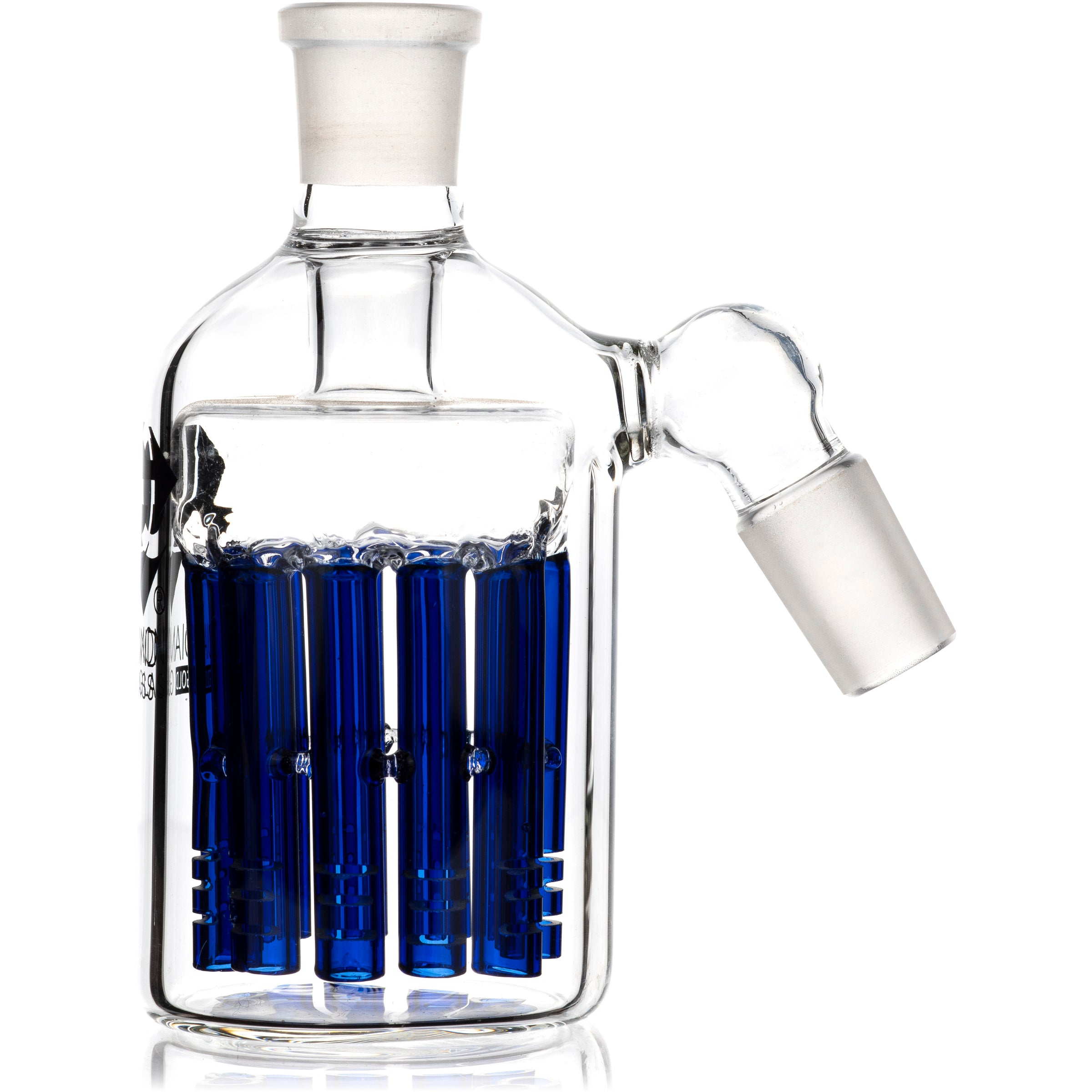 11 Arm Tree Perc Ash Catcher w/ 18mm Joint, 45˚ Angle by Diamond Glass