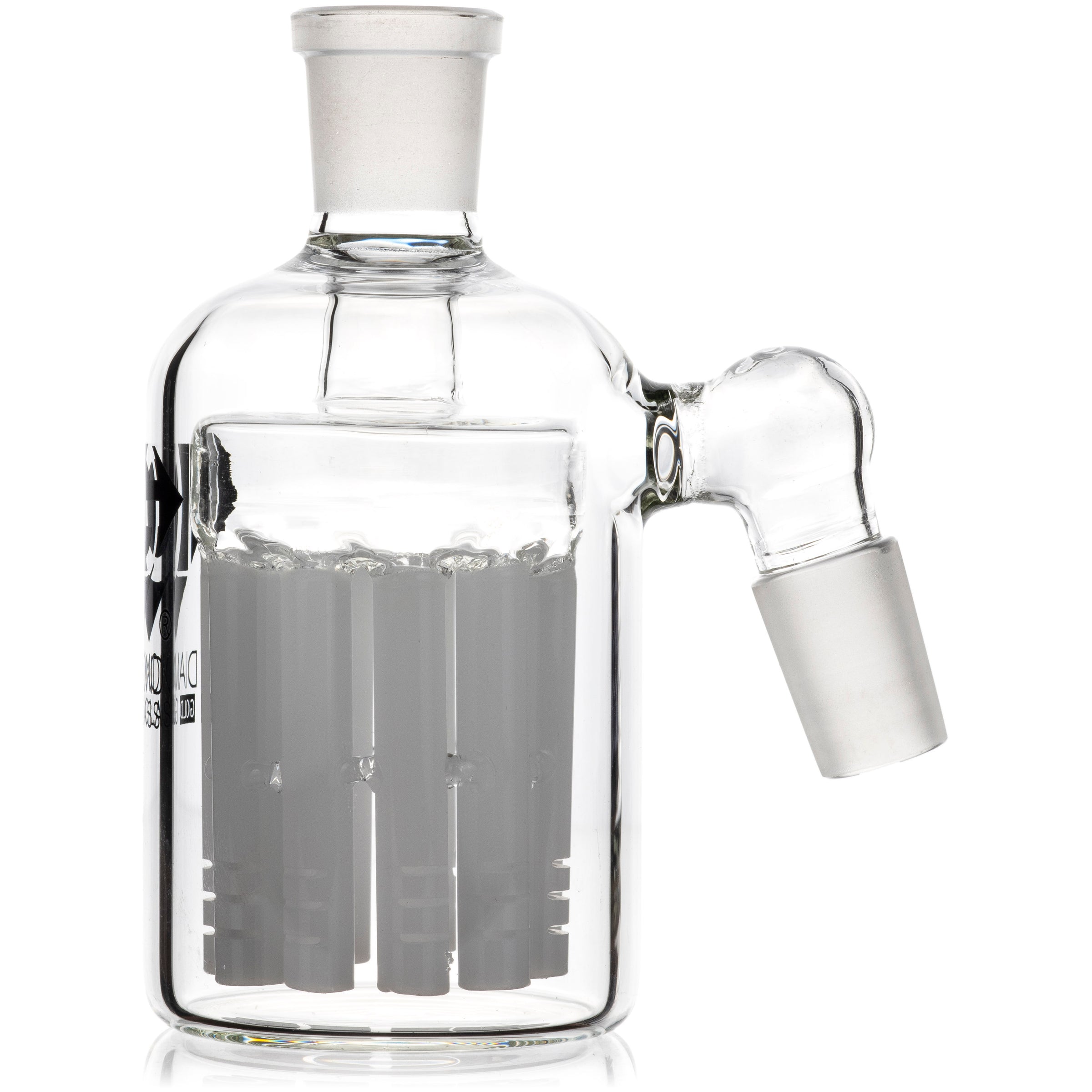11 Arm Tree Perc Ash Catcher w/ 18mm Joint, 45˚ Angle by Diamond Glass
