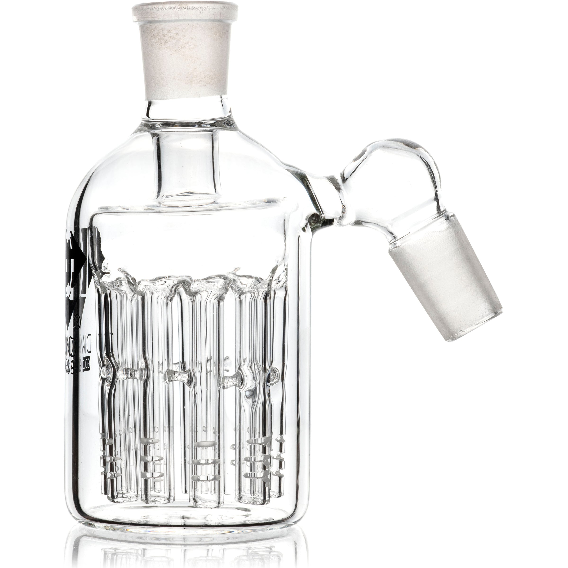 11 Arm Tree Perc Ash Catcher w/ 18mm Joint, 45˚ Angle by Diamond Glass