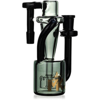 Color Recycler Ash Catcher w/ 14mm Joint, 90˚ Angle, by MK100 Glass