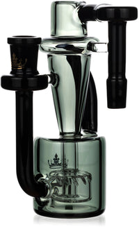 Color Recycler Ash Catcher w/ 14mm Joint, 90˚ Angle, by MK100 Glass