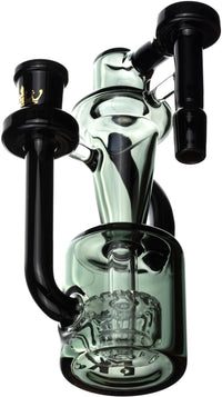 Color Recycler Ash Catcher w/ 14mm Joint, 90˚ Angle, by MK100 Glass