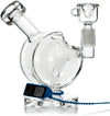 6" Cookie Bite Bubbler, by Cookies Glass