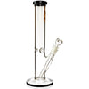 14" Straight Tube Bong w/ Ice Pinch, by Diamond Glass - BKRY Inc.
