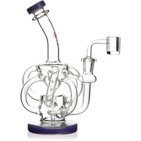 6" Mini Recycler Rig , by Lollipop