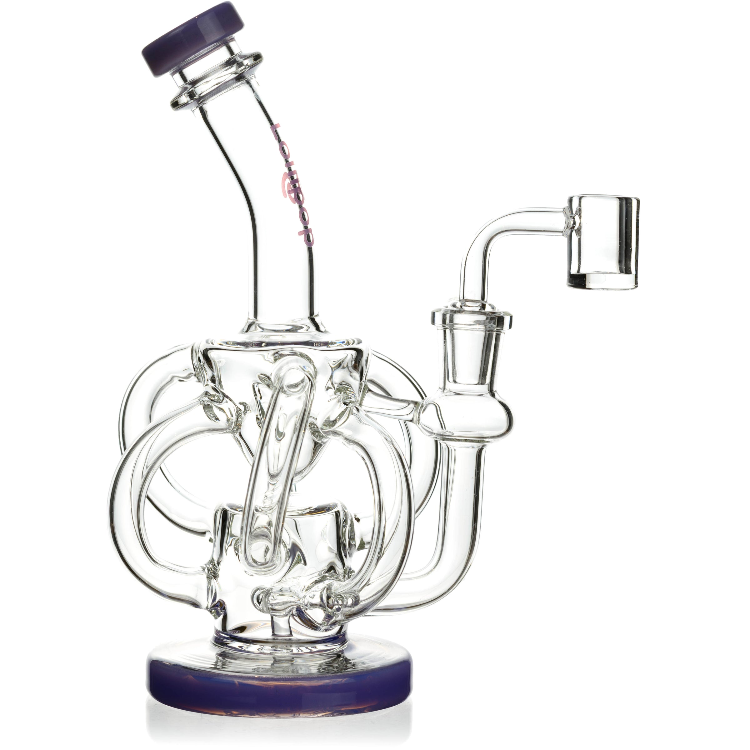 6" Mini Recycler Rig , by Lollipop