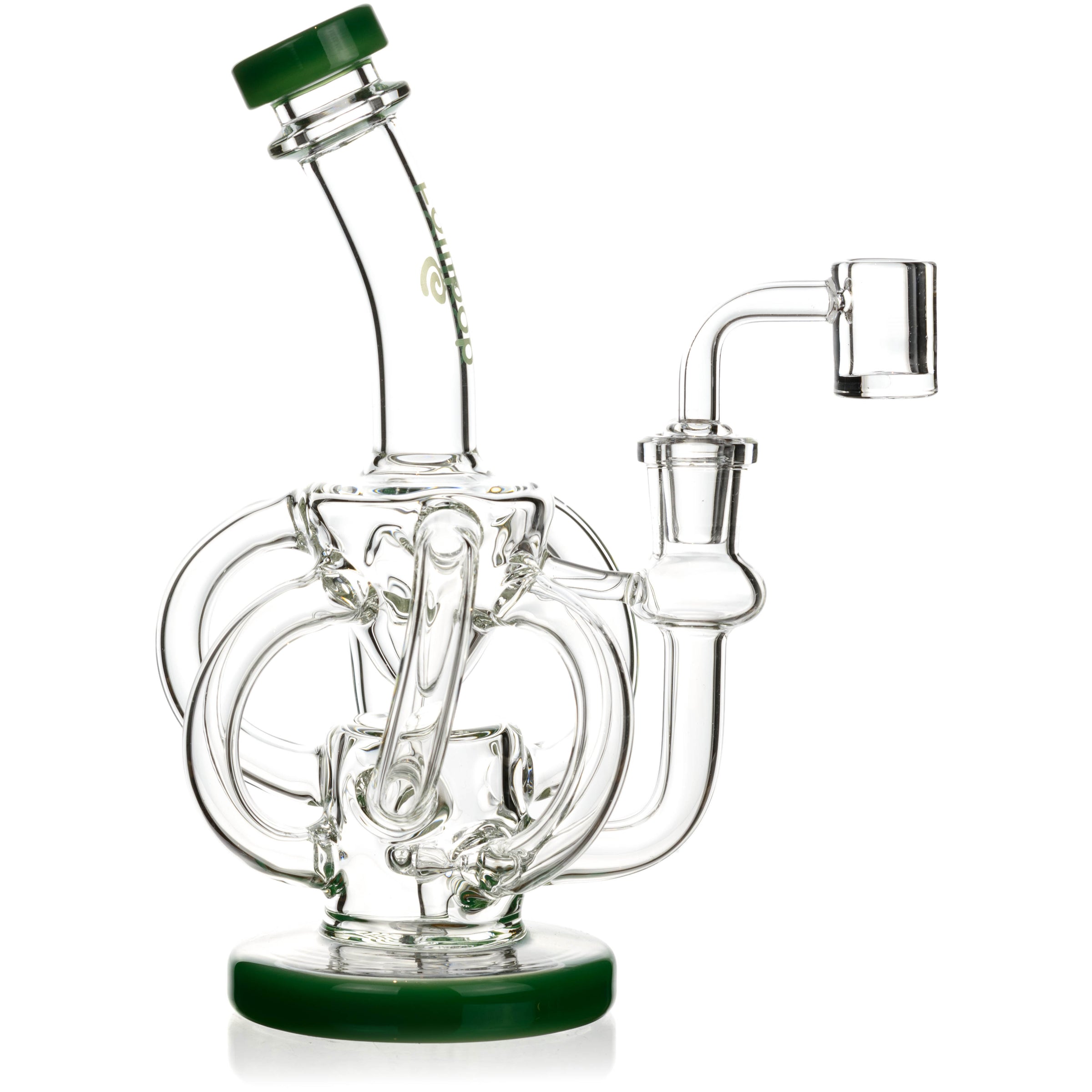 6" Mini Recycler Rig , by Lollipop