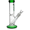 8" Straight Tube Bong w/ Ice Pinch, by Biohazard - BKRY Inc.