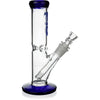 8" Straight Tube Bong w/ Ice Pinch, by Biohazard - BKRY Inc.