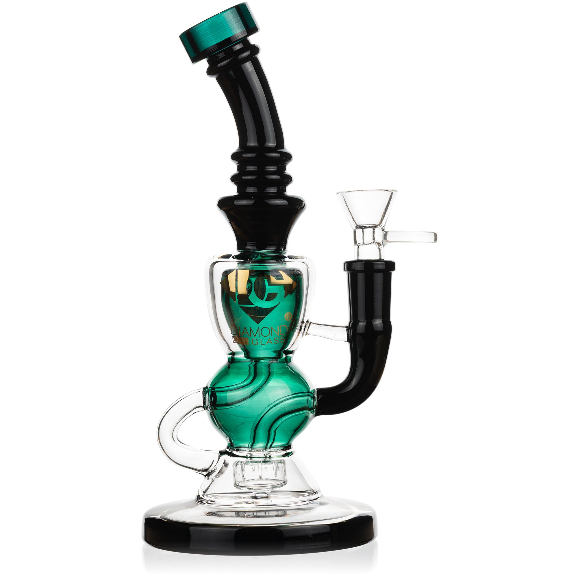 Incycler Rig, by Diamond Glass (free banger included)