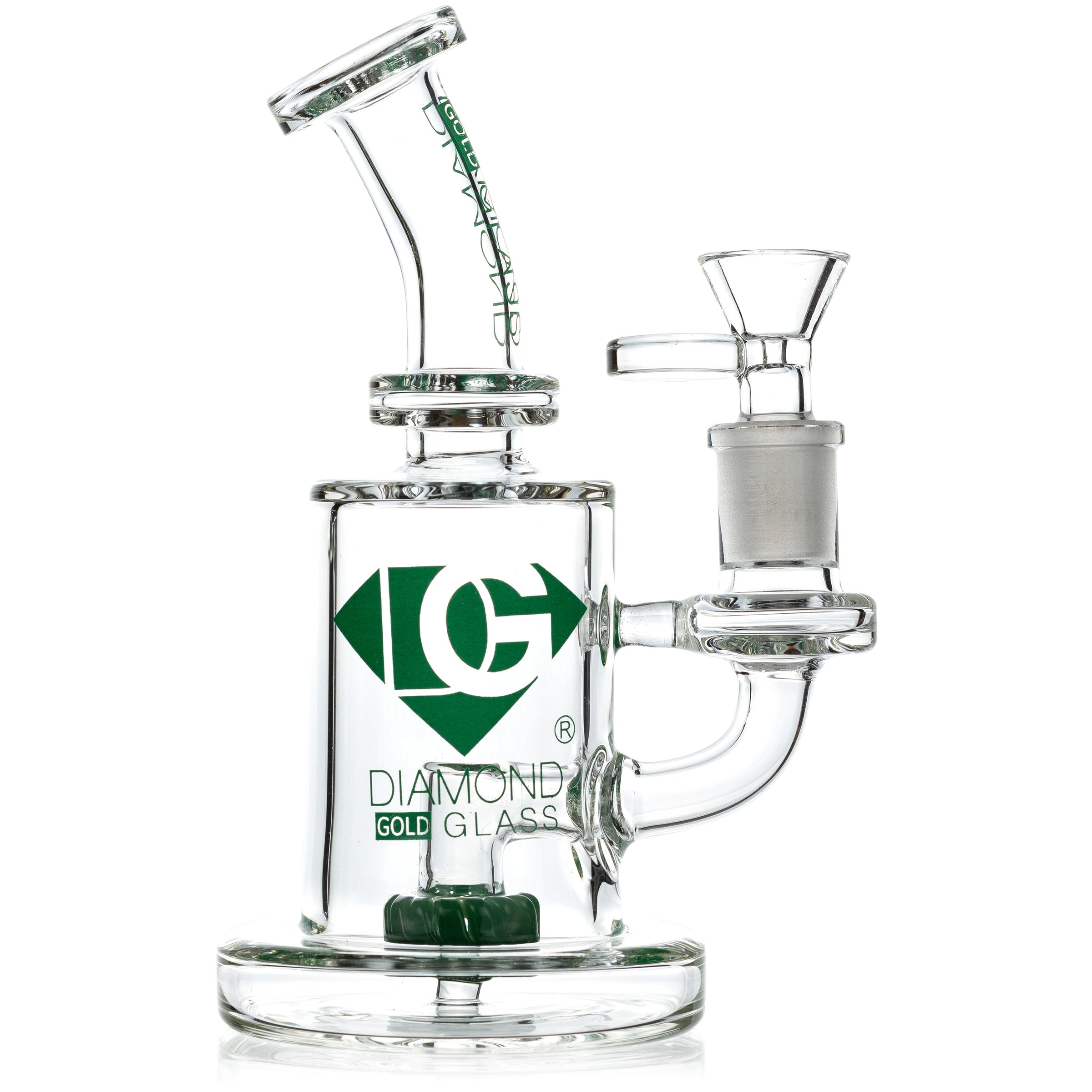 Mini Dab Rig, by Diamond Glass (free banger included) - BKRY Inc.