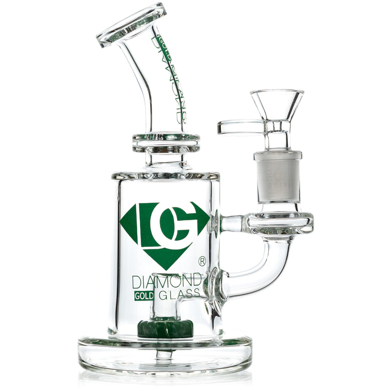 Mini Dab Rig, by Diamond Glass (free banger included) - BKRY Inc.