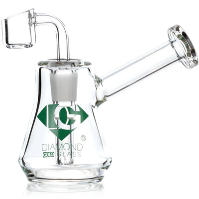 Hammer Bubbler, by Diamond Glass (free banger included) - BKRY Inc.