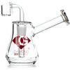 Hammer Bubbler, by Diamond Glass (free banger included) - BKRY Inc.