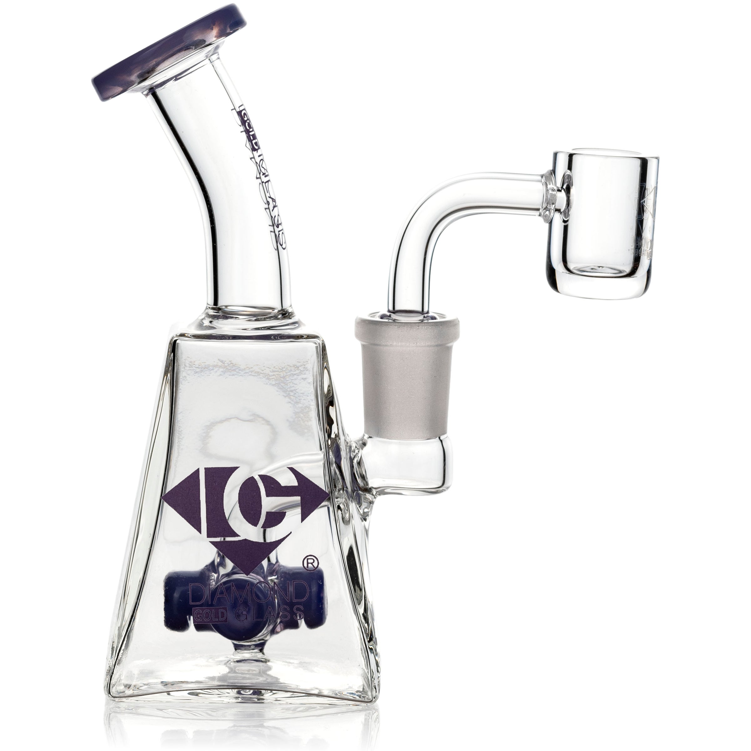 5" Mini Pocket Rig, by Diamond Glass (free banger included)
