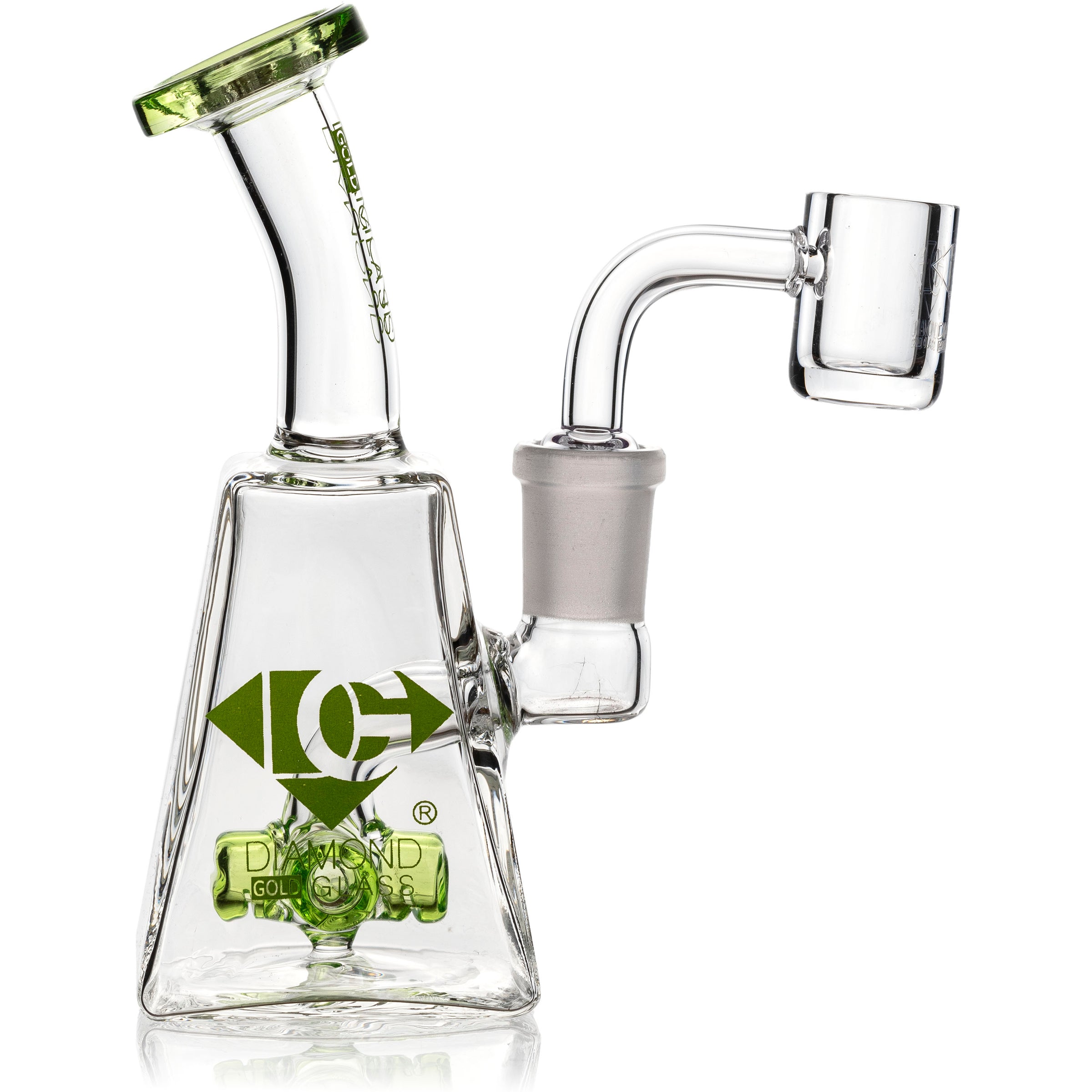 5" Mini Pocket Rig, by Diamond Glass (free banger included)