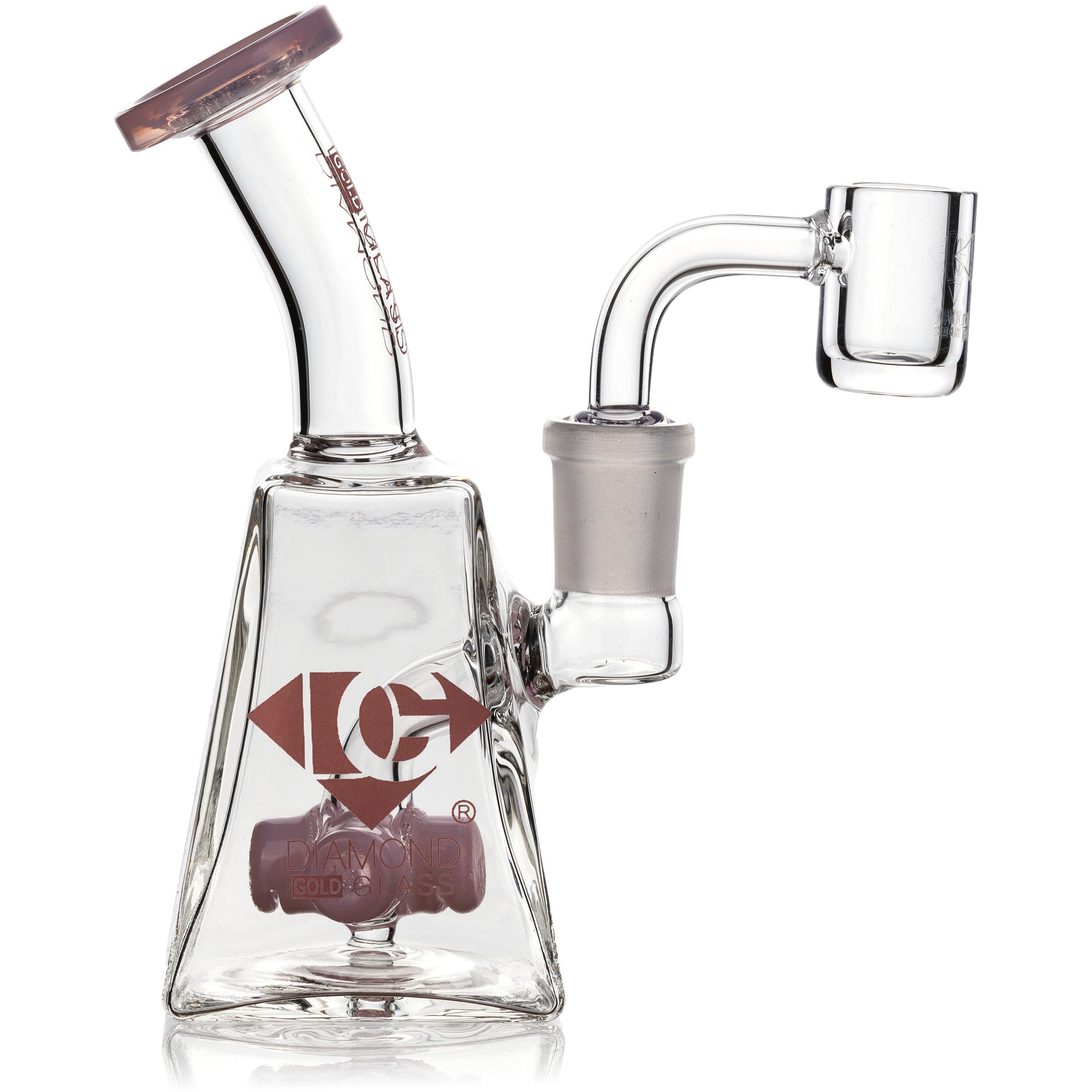 5" Mini Pocket Rig, by Diamond Glass (free banger included)