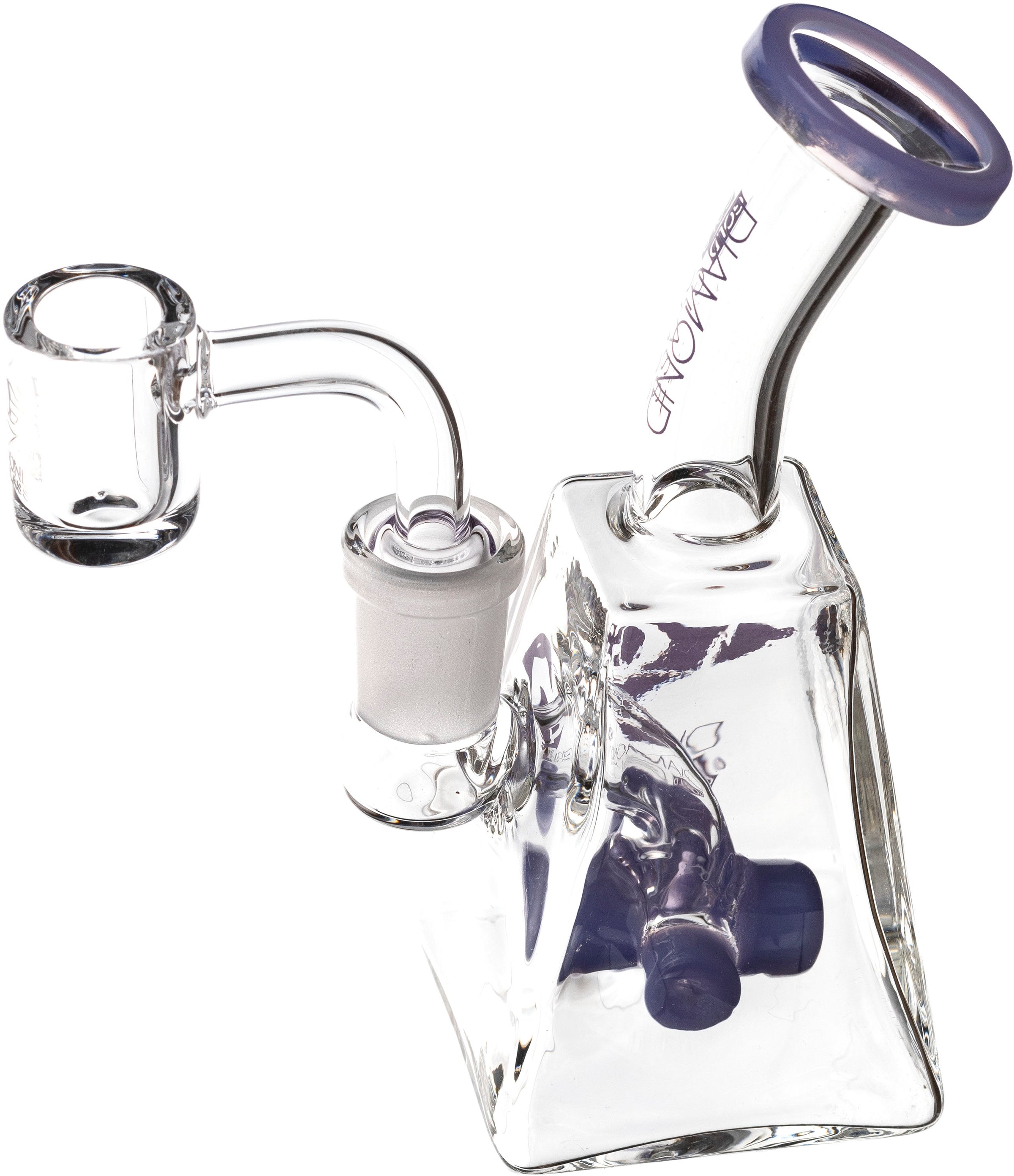 5" Mini Pocket Rig, by Diamond Glass (free banger included)
