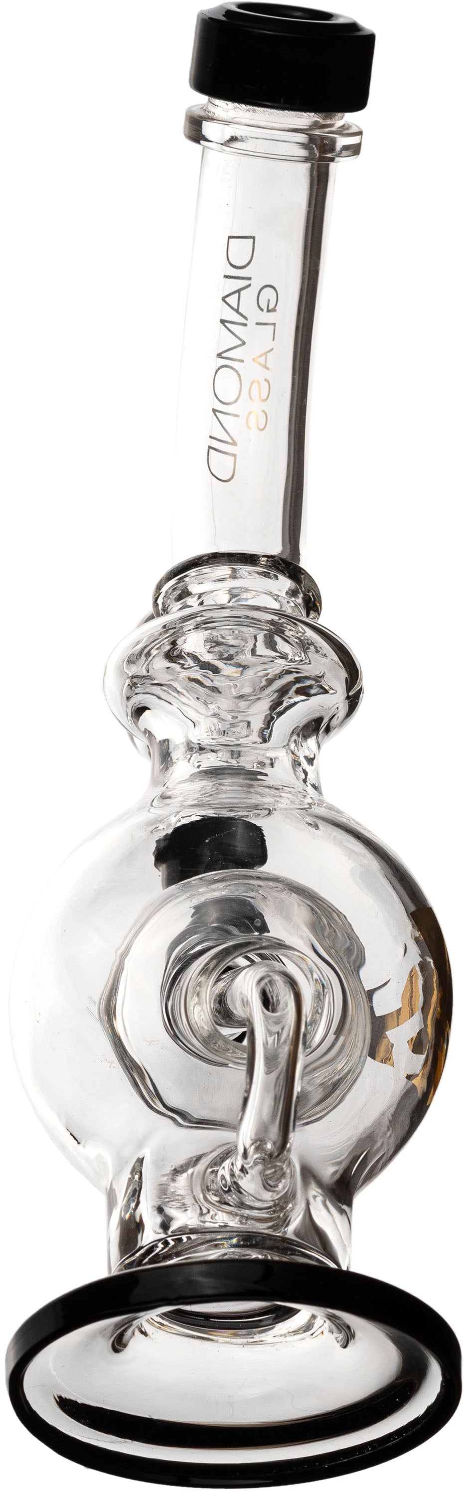 10" Orb Recycler Rig, by Diamond Glass (free banger included)