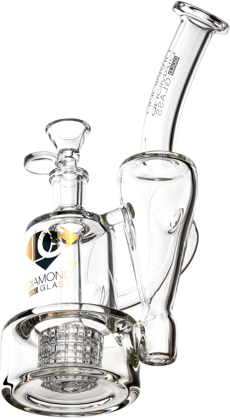 8" Matrix Recycler Rig, by Diamond Glass (free banger included)