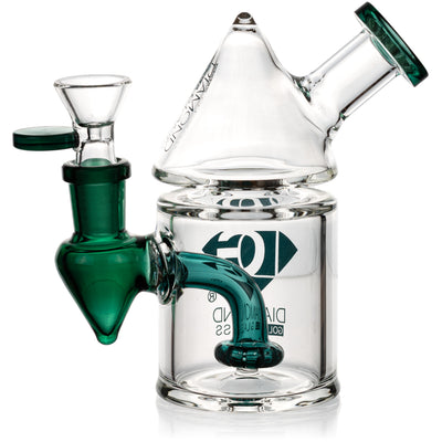 5” Rocket Rig, by Diamond Glass (free banger included) - BKRY Inc.