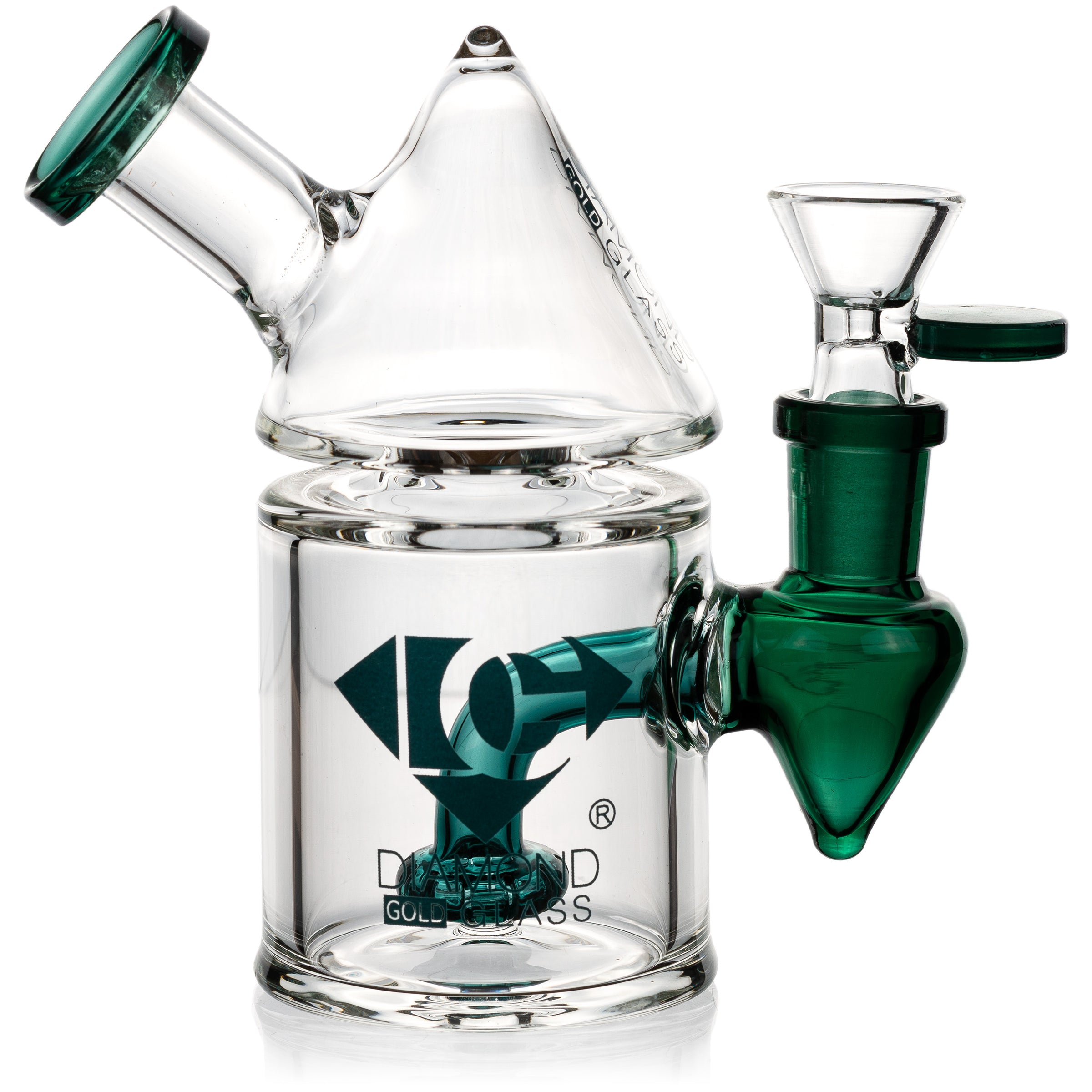 5” Rocket Rig, by Diamond Glass (free banger included)