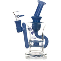 7” Ratchet Incycler Rig, by Diamond Glass (free banger included) - BKRY Inc.