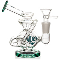 5” Mini Recycler Rig, by Diamond Glass (free banger included) - BKRY Inc.