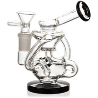 5” Mini Recycler Rig, by Diamond Glass (free banger included) - BKRY Inc.