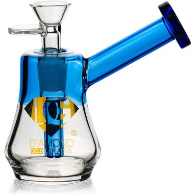 Hammer 2 tone Bubbler, by Diamond Glass (free banger included)