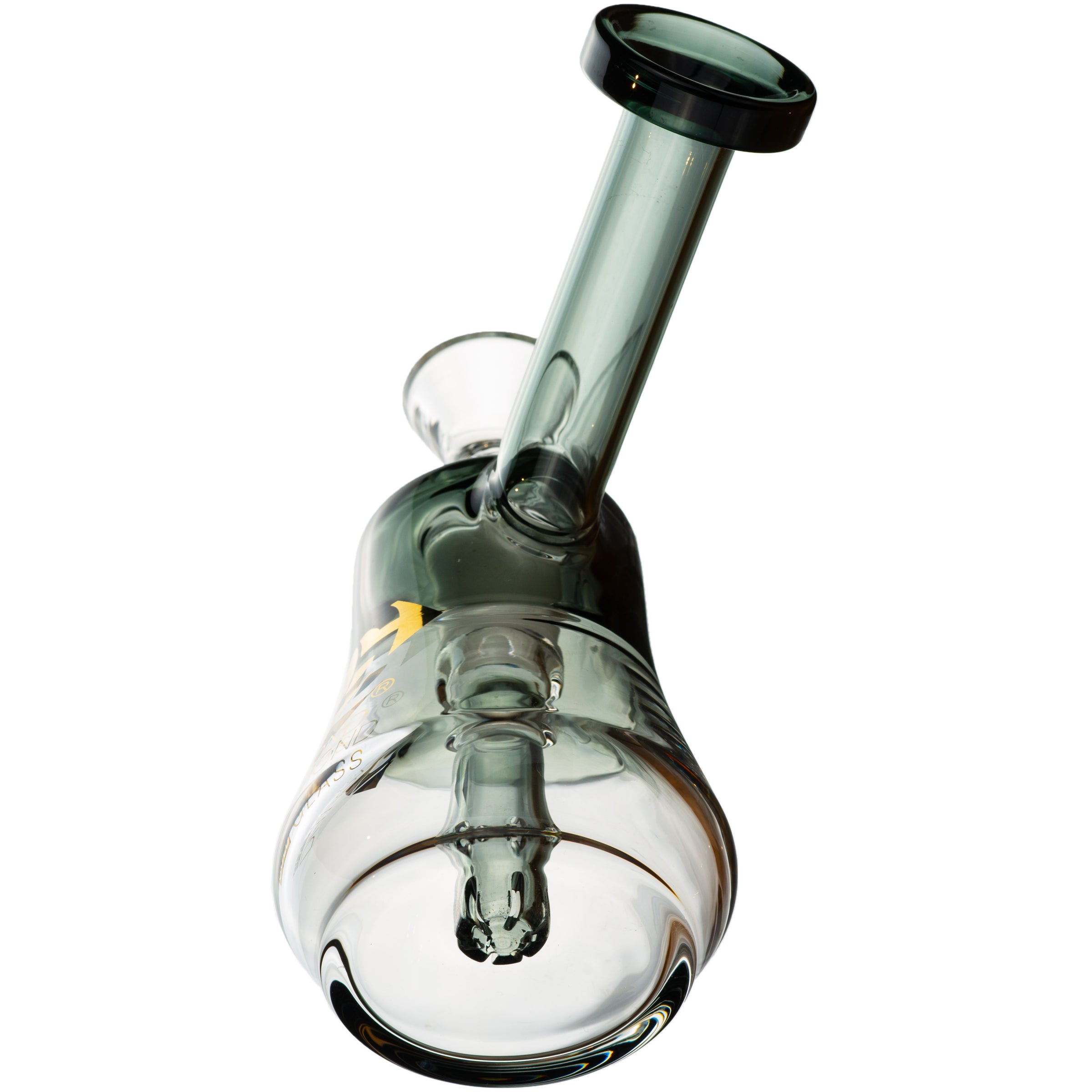 Hammer 2 tone Bubbler, by Diamond Glass (free banger included)