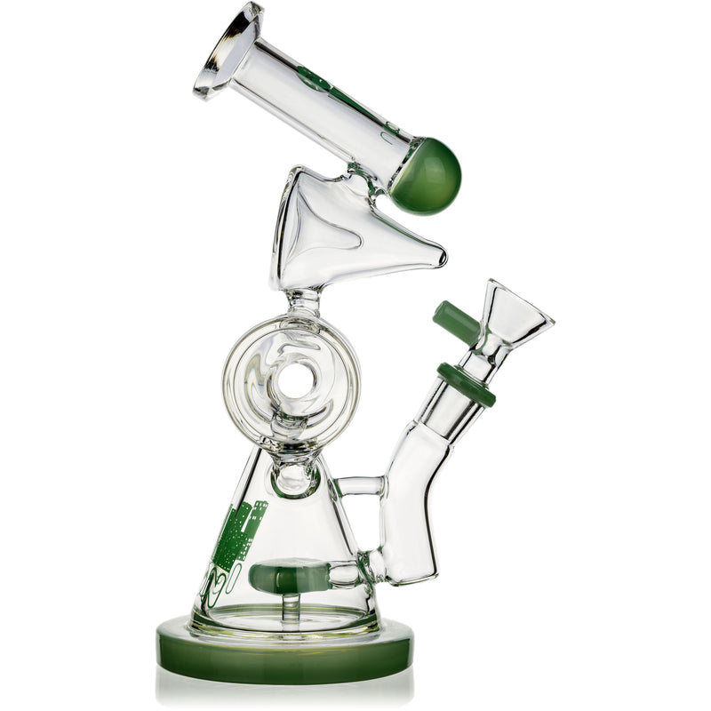Twin Cylinder Rig, by ICON Glass - BKRY Inc.