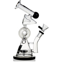 Twin Cylinder Rig, by ICON Glass - BKRY Inc.
