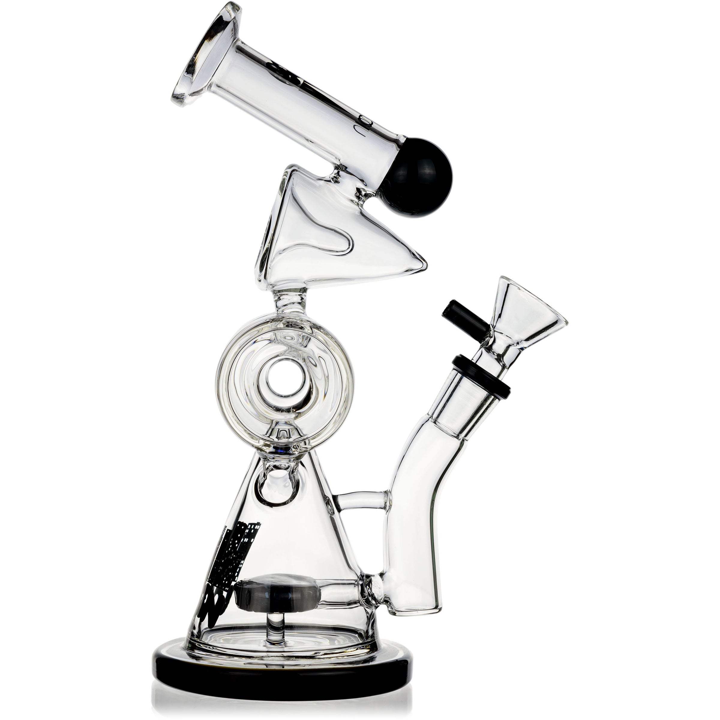 Twin Cylinder Rig, by ICON Glass - BKRY Inc.