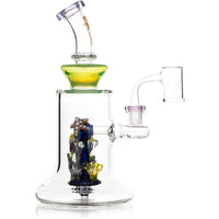 9" Aquarium Rig, by MK100 Glass