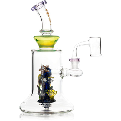 9" Aquarium Rig, by MK100 Glass - BKRY Inc.
