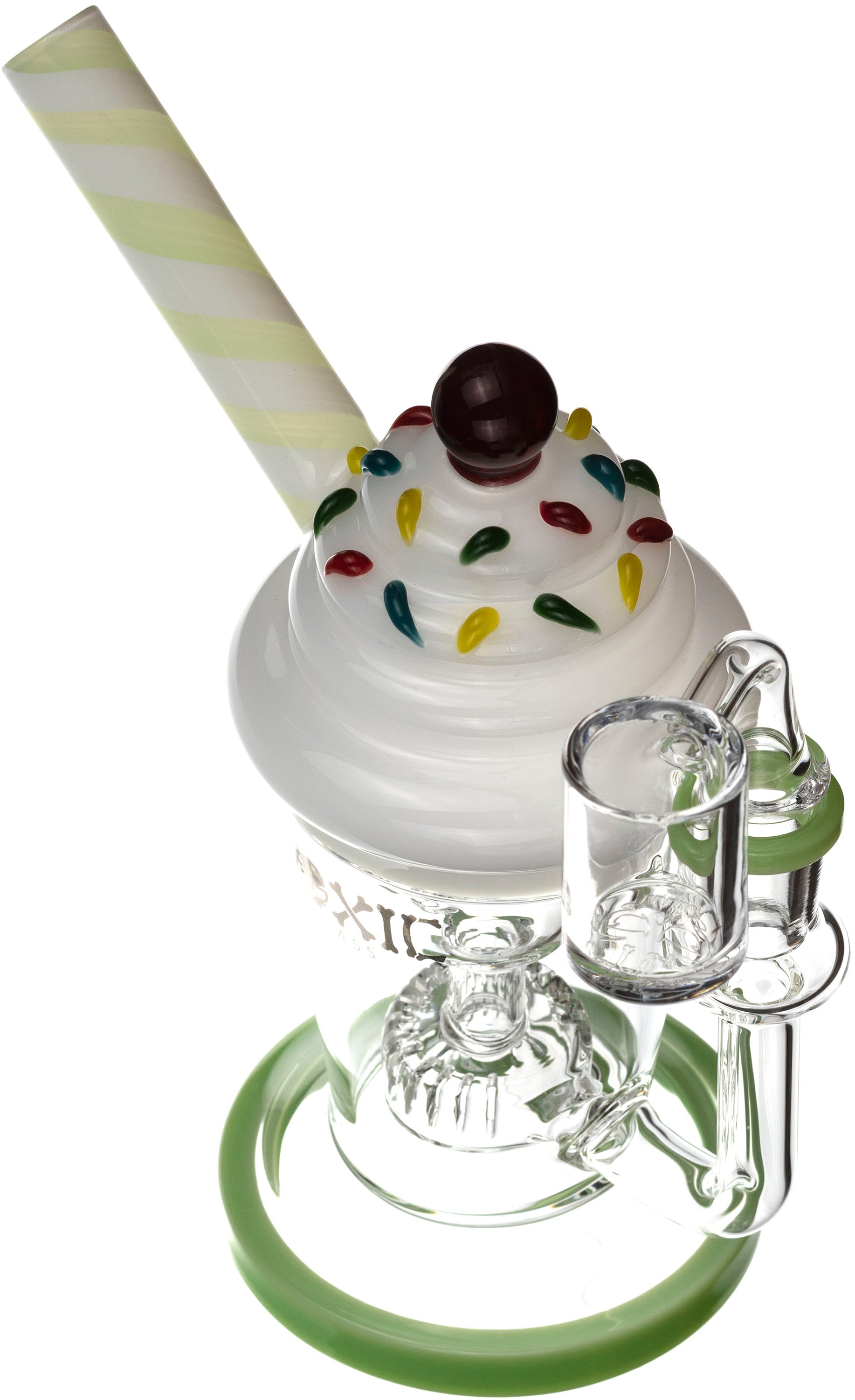 6" Ice Cream Cone Rig, by Toxic Glass