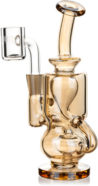 5.5" Titan Dab Rig, by Stokes Glass (free banger included)