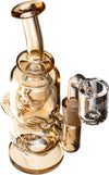 5.5" Titan Dab Rig, by Stokes Glass (free banger included)