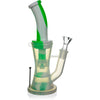 8" Silicone Rig w/ Translucent Hourglass - BKRY Inc.