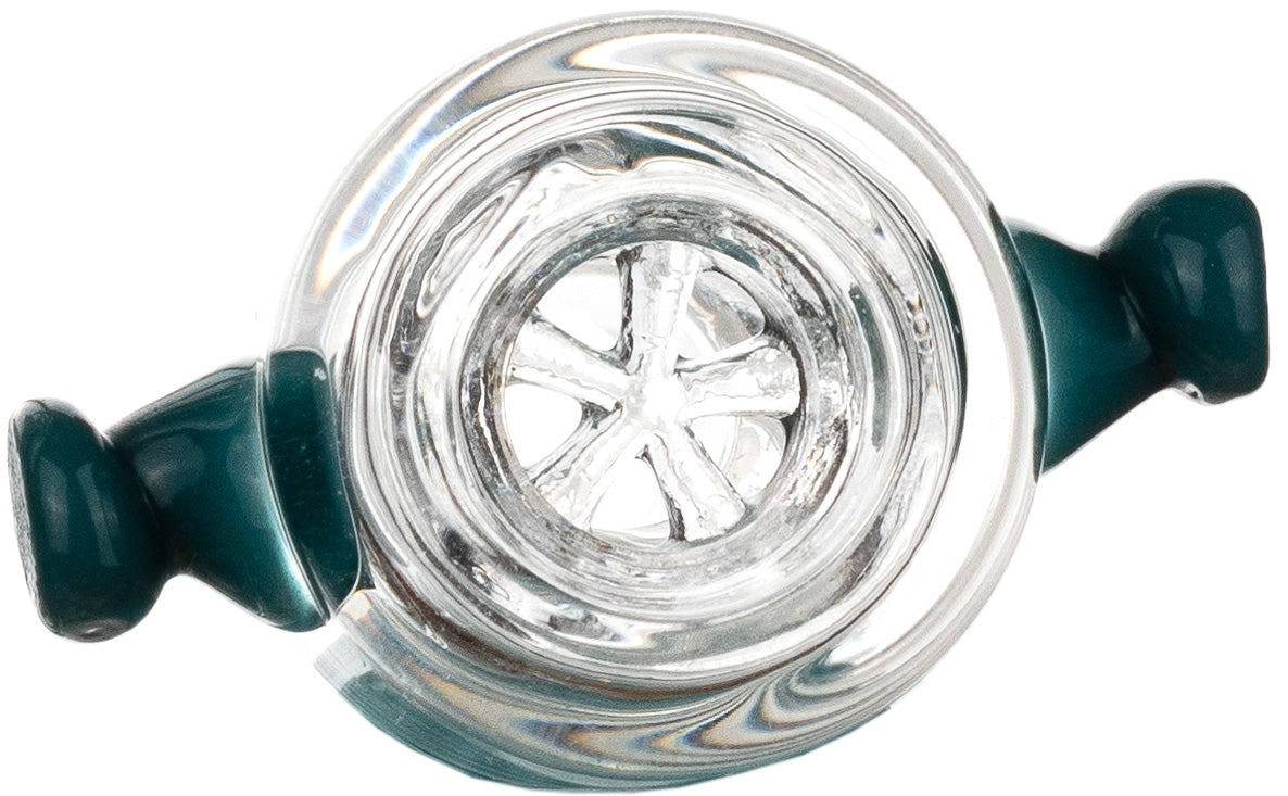 16" Straight Tube Heizman Bong w/ Dual Gridded Matrix Perc, by Diamond Glass - BKRY Inc.
