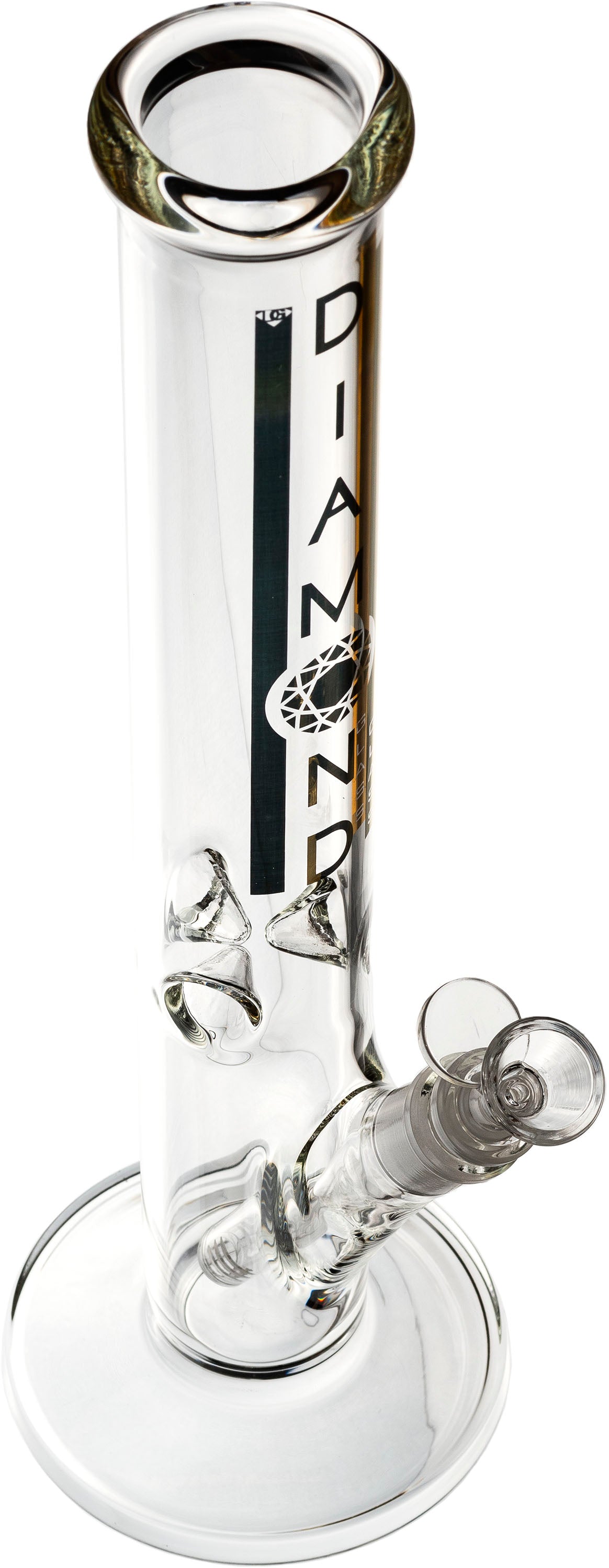 16" Signature Straight Tube Bong, by Diamond Glass